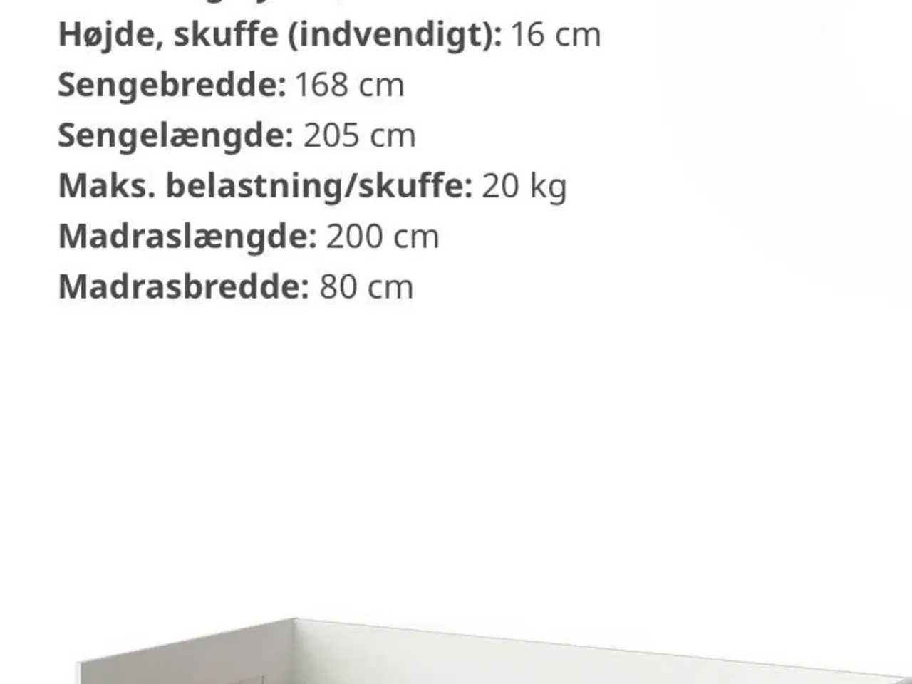 Billede 2 - Seng