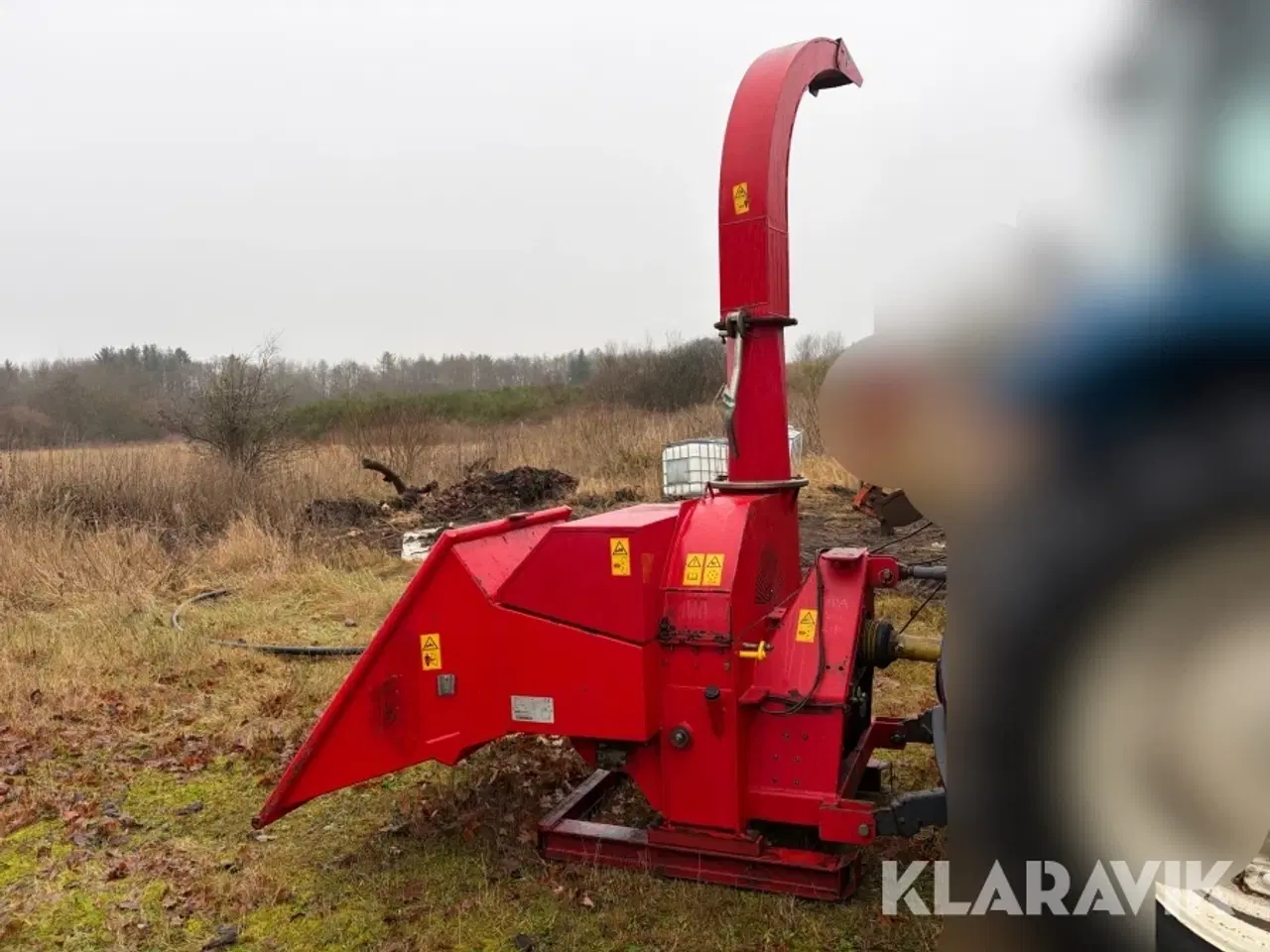 Billede 4 - Flishugger med kran Lin Dana TP 250 PHK