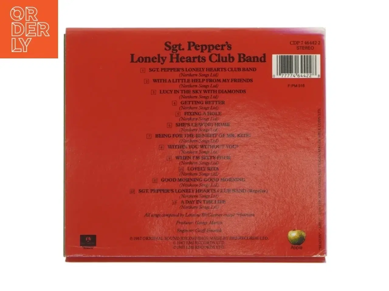 Billede 2 - CD album: The Beatles - Sgt. Pepper&#39;s Lonely Hearts Club Band