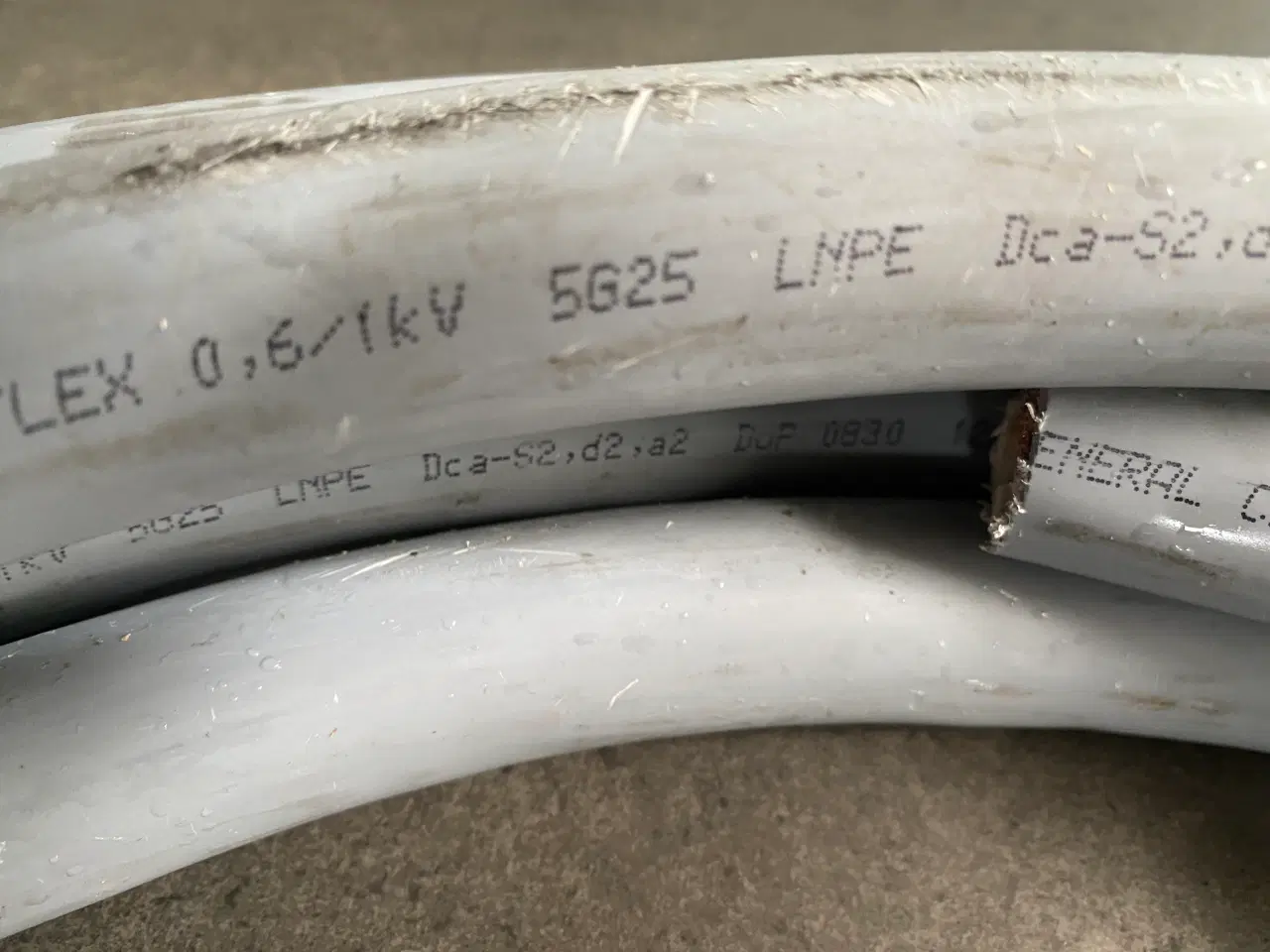 Billede 3 - Installationskabel, 5g25mm2, 7 m.