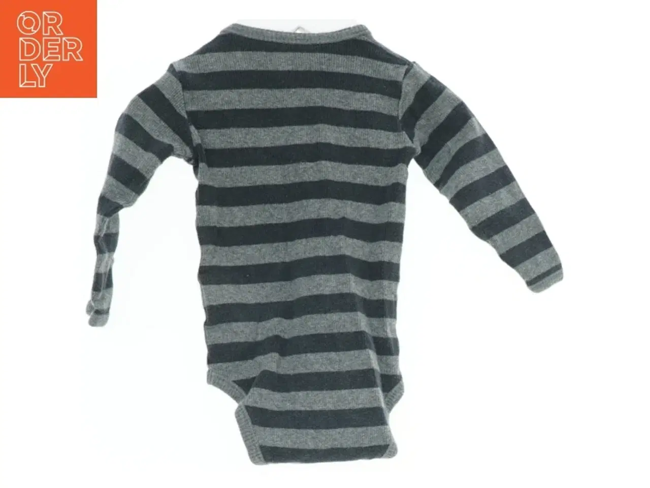 Billede 2 - Stribet bodystocking med lange ærmer fra Small Rags (str. 62)