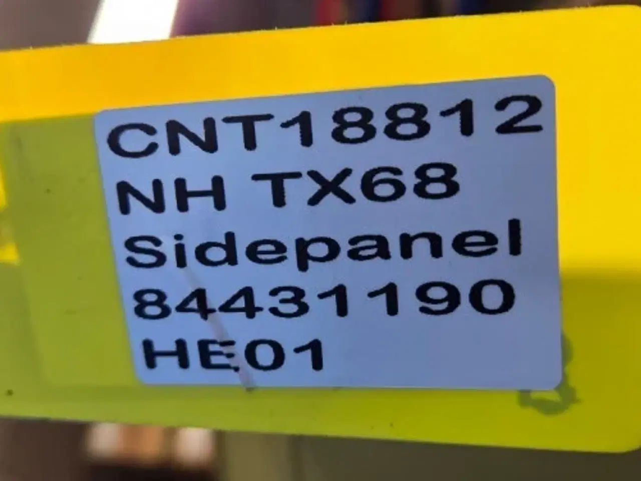 Billede 12 - New Holland TX68 Sidepanel 84431190
