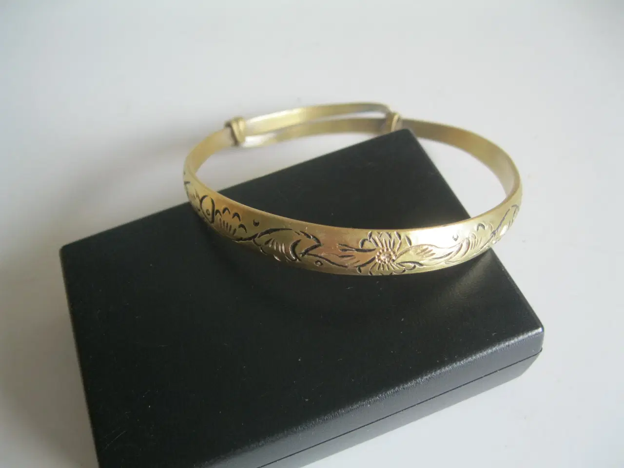 Billede 1 - Armring forgyldt sterling 925