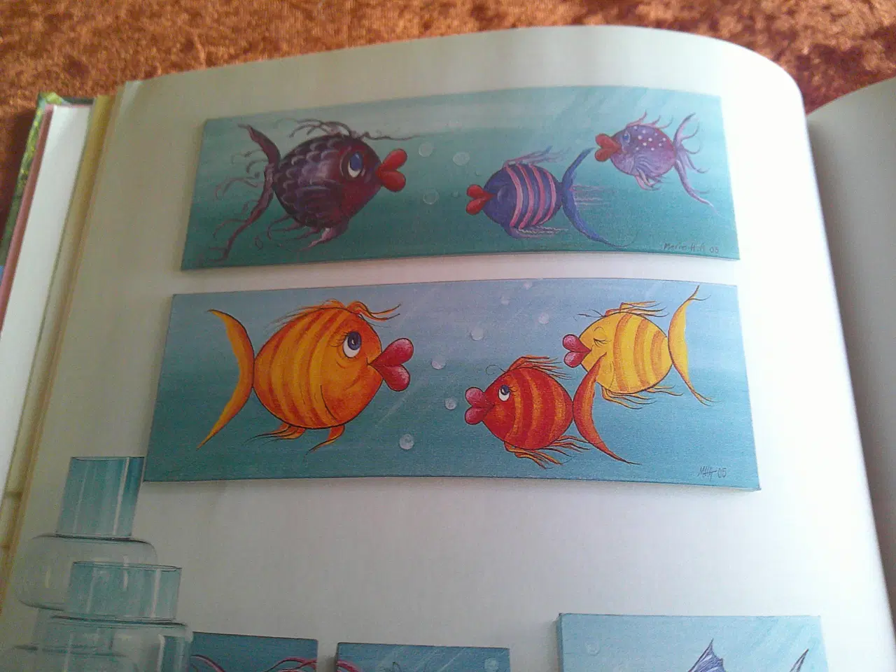 Billede 3 - Mal små billeder i akryl og akvarel