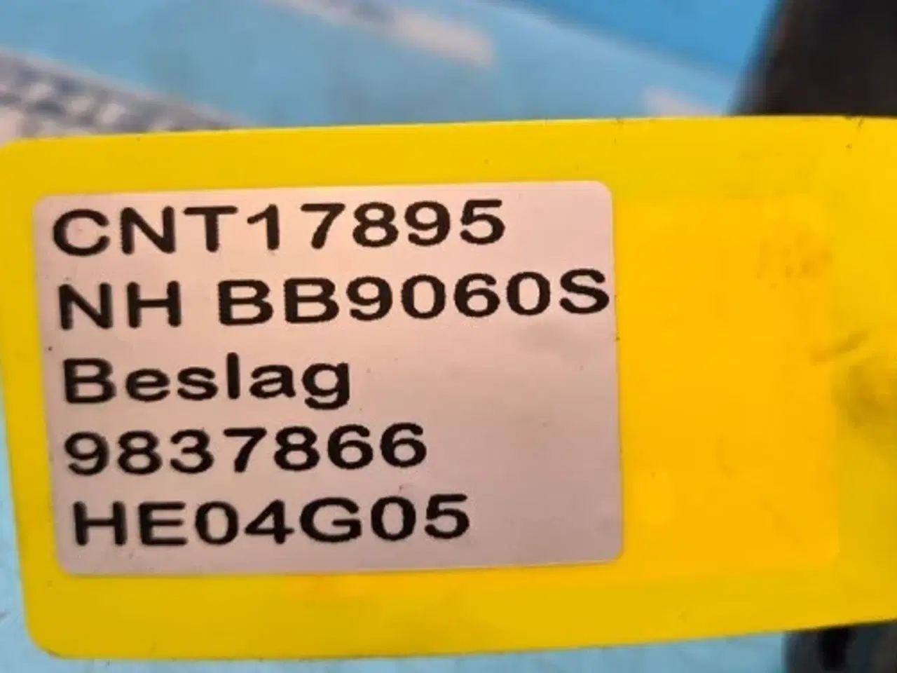 Billede 12 - New Holland BB9060S Beslag 9837866