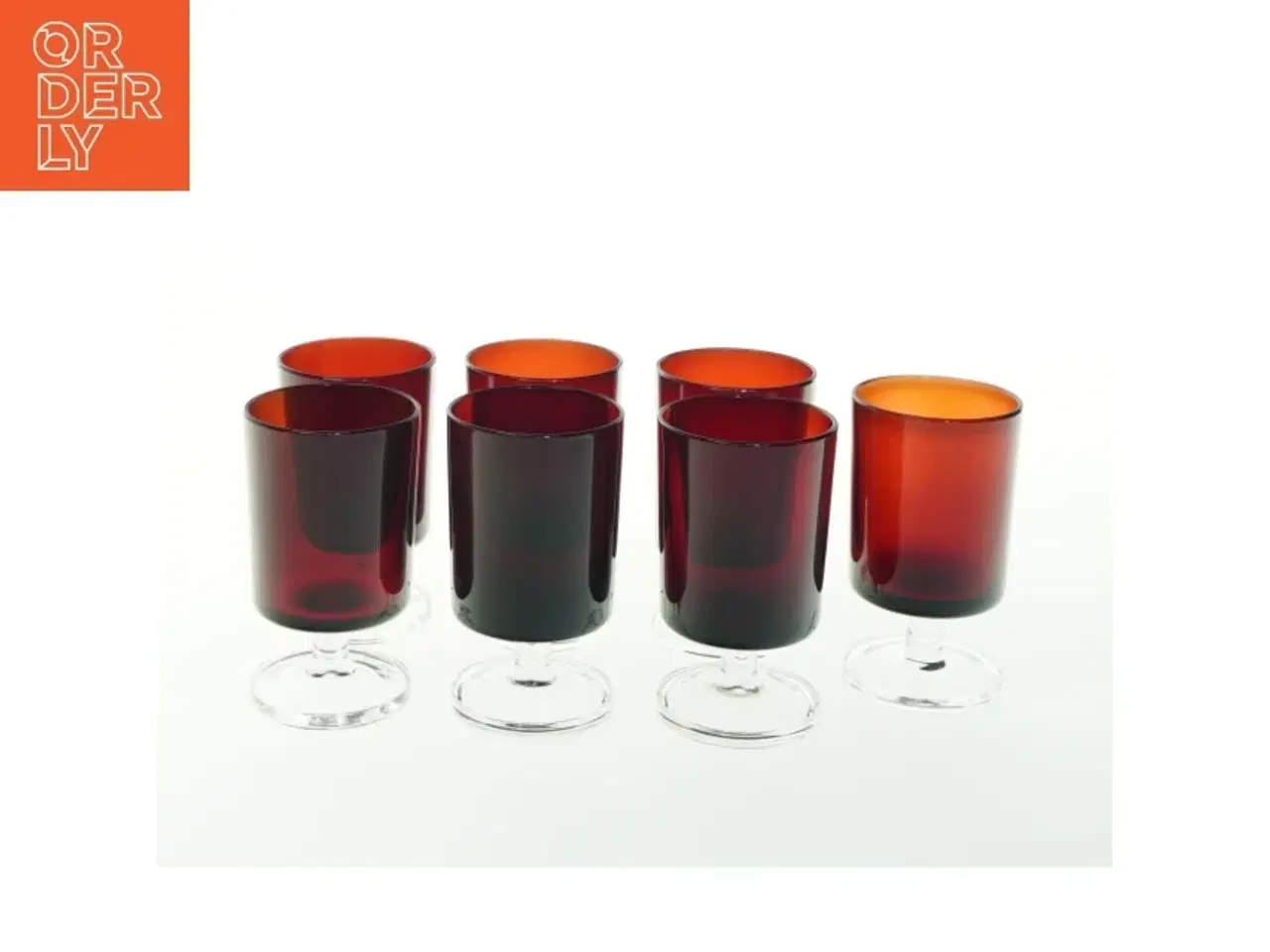 Billede 5 - Rødvinsglas (str. H 10 cm ø. 6 cm)