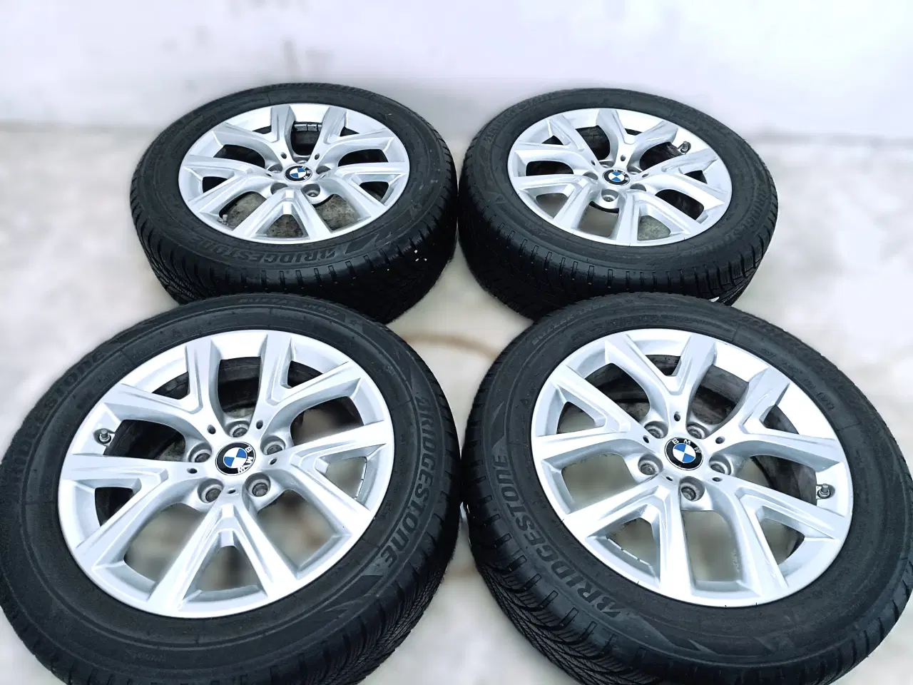 Billede 5 - 5x112 17" ET39 nav 66,6ø BMW vintersæt inkl.TPMS 