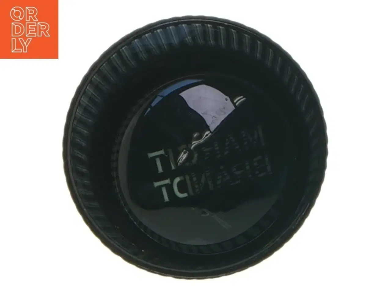 Billede 5 - Sæt af to mørke dekorative glasstager (str. 8 cm)