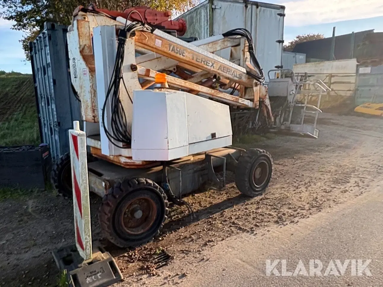 Billede 5 - Bomlift Terex Aerials TA50E uden batterier