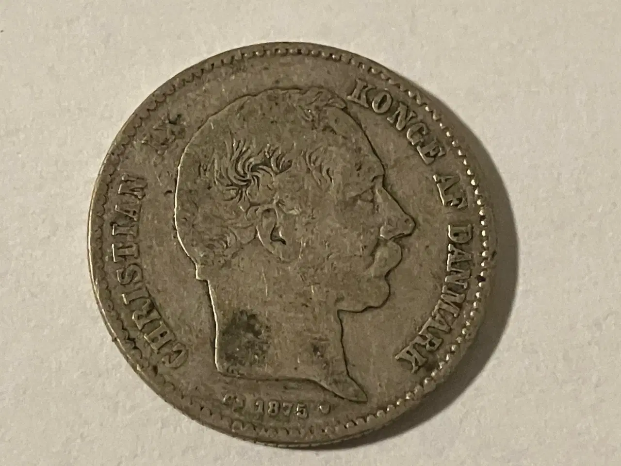 Billede 1 - 1 Krone 1875 Danmark