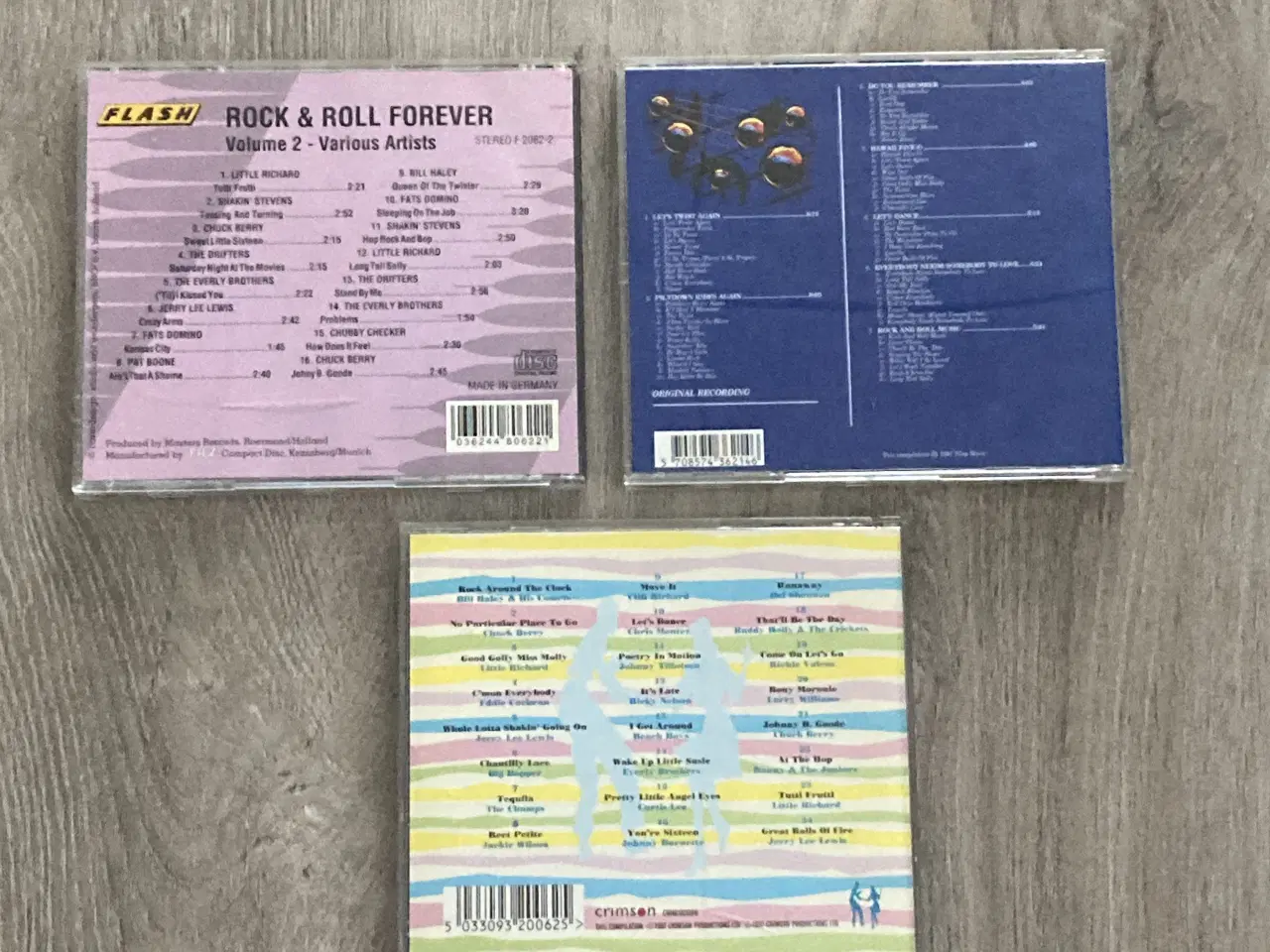 Billede 2 - 3 CD’er med Rock’n’roll 