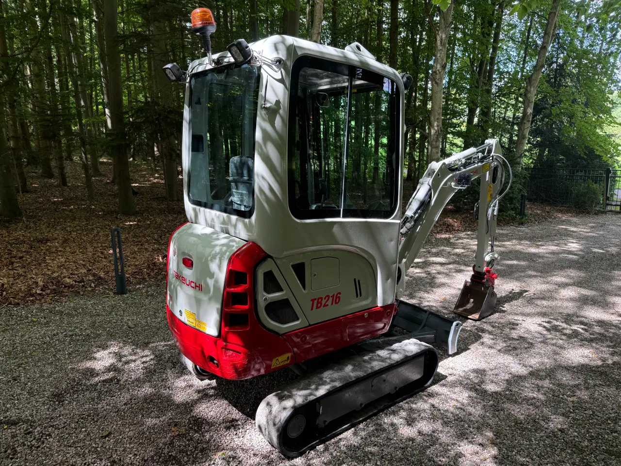 Billede 6 - Minigraver Takeuchi TB216
