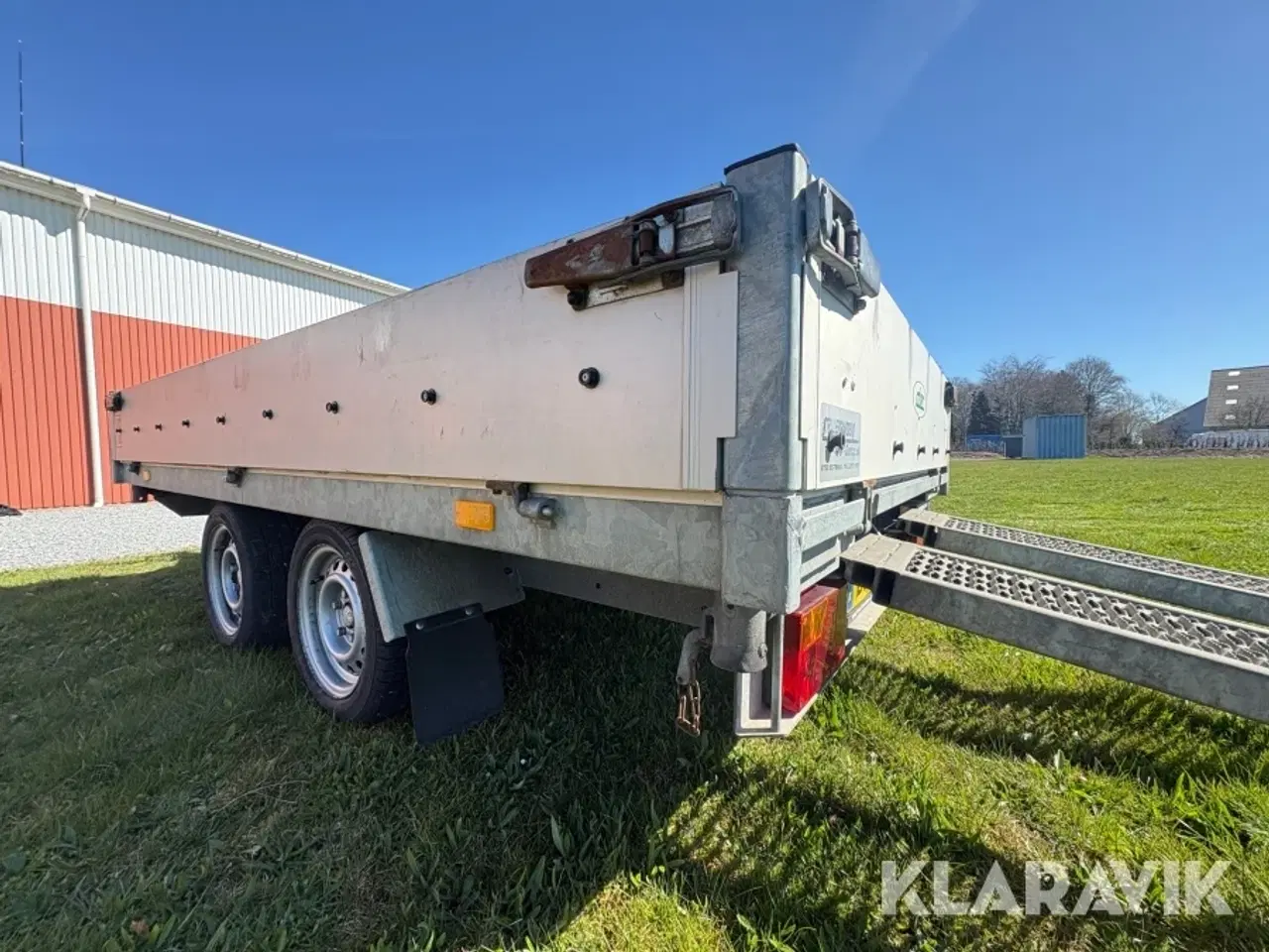 Billede 11 - Tiptrailer Atec K23-3000 3 punkt tip og ramper