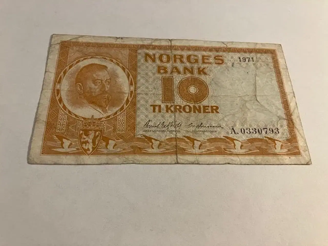 Billede 1 - 10 Kroner Norge 1971