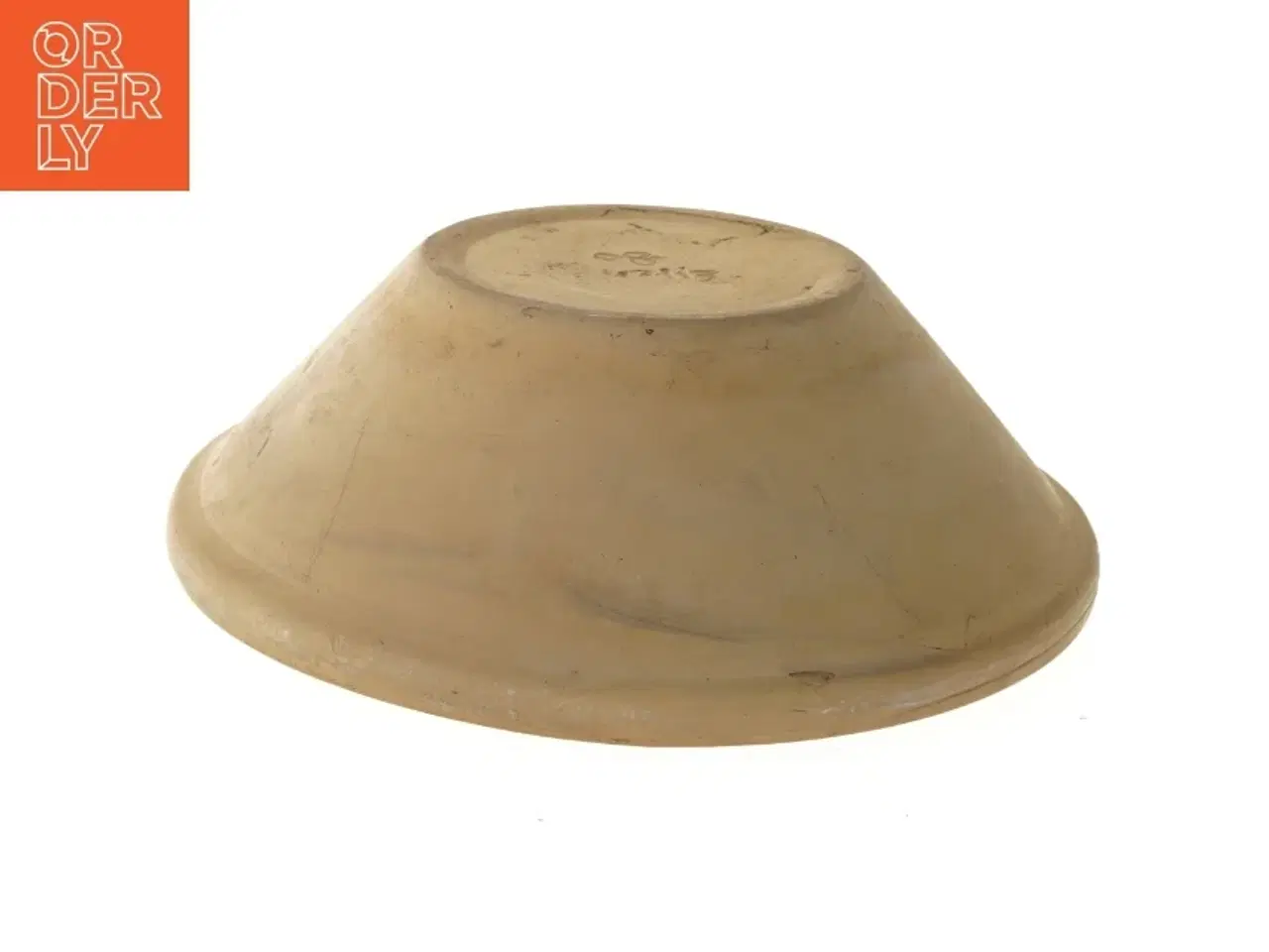 Billede 2 - Keramisk dekorationsskål med farverigt motiv (str. Ø 34x11 cm)