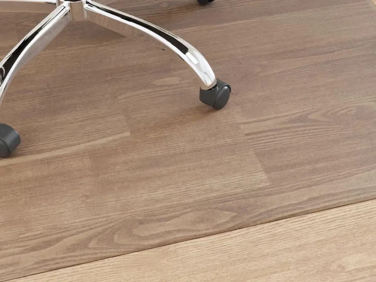 Billede 1 - Stoleunderlag til laminat eller tæppe 120x115 cm PVC