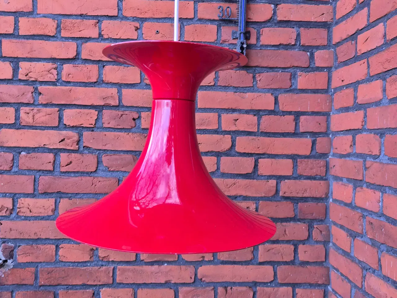 Billede 1 - Herlig rød trompetpendel