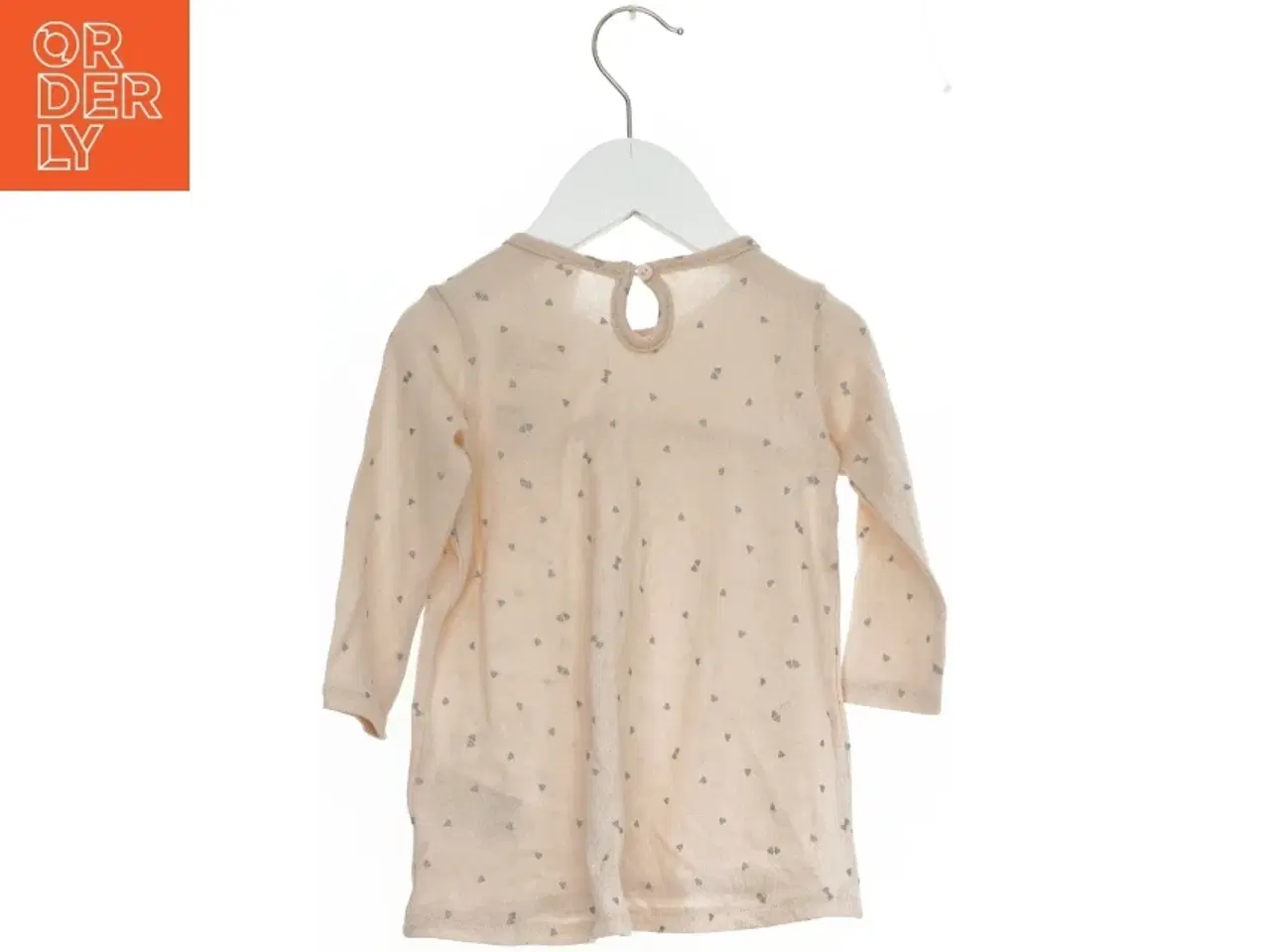 Billede 2 - Lyserød kjole med gråt mønster fra H&M (str. 74)