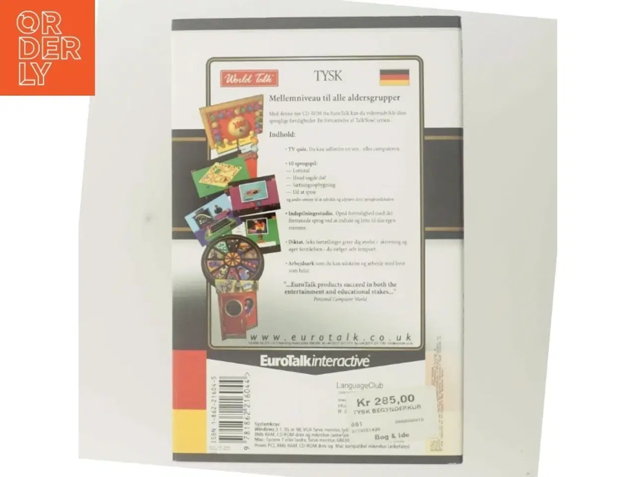 Billede 3 - EuroTalk Interactive CD-ROM til tysk fra EuroTalk