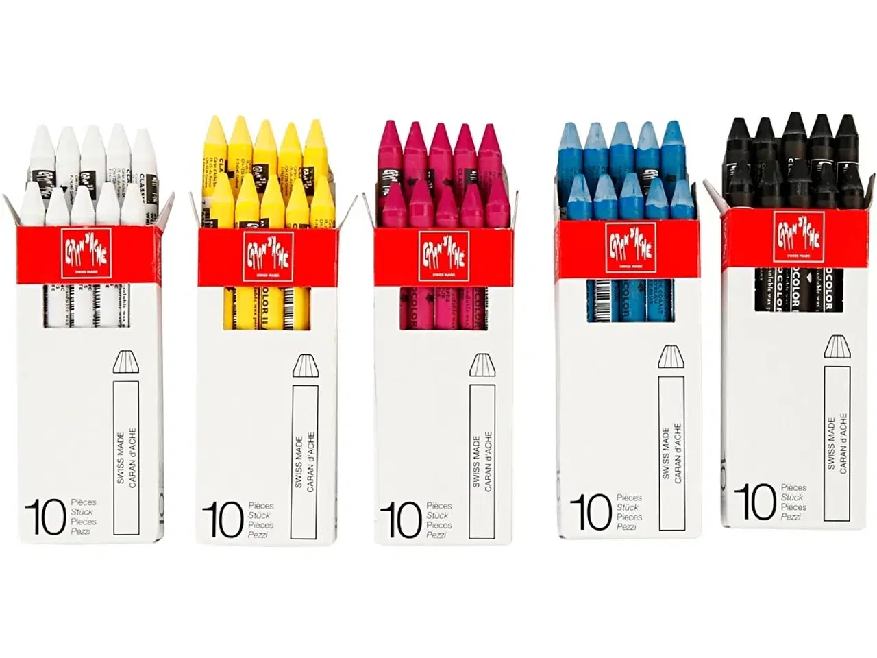 Billede 1 - CARAN D’ACHE Neocolor II Akvarel Pasteller, 50 stk.