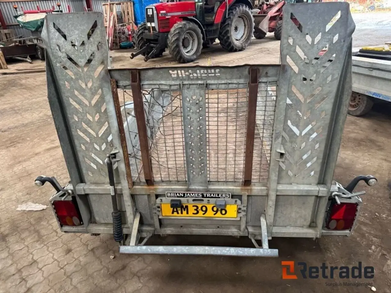 Billede 5 - Brian James A-type 27xtfb 2700kg Trailer med slisker