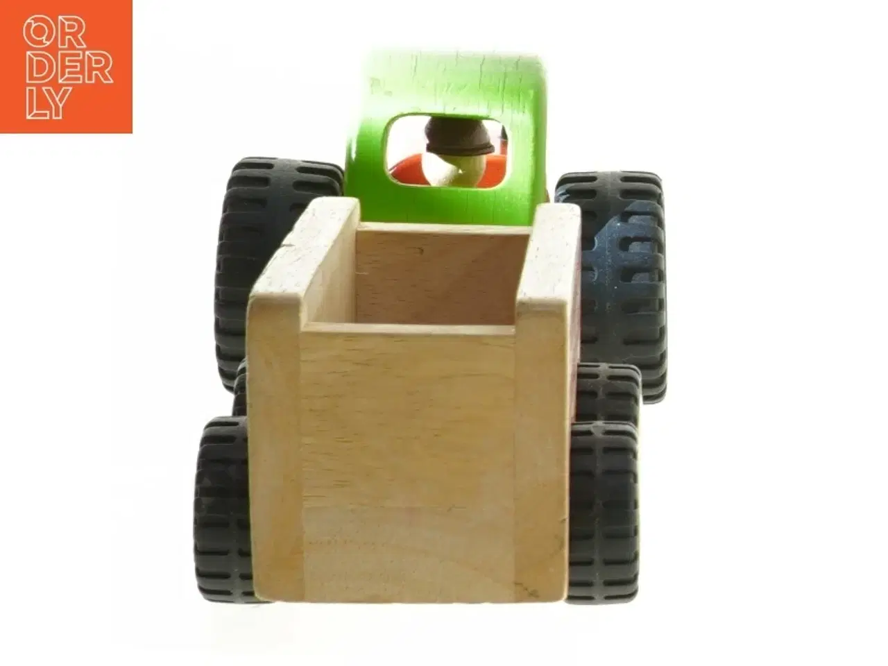 Billede 2 - Trælegetøjstraktor med trailer (str. 31 cm)