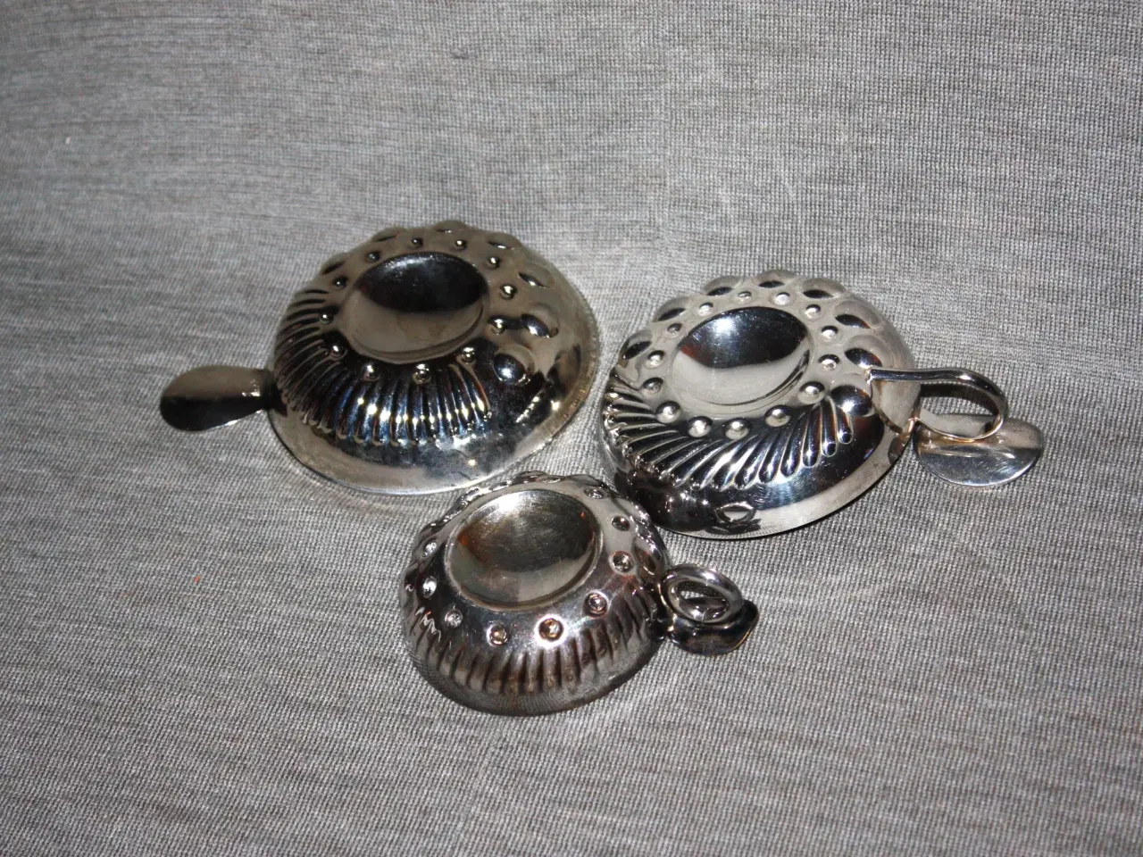 Billede 3 - Vinsmagekop / Tastevin / vinsmagning skål 8,5 cm