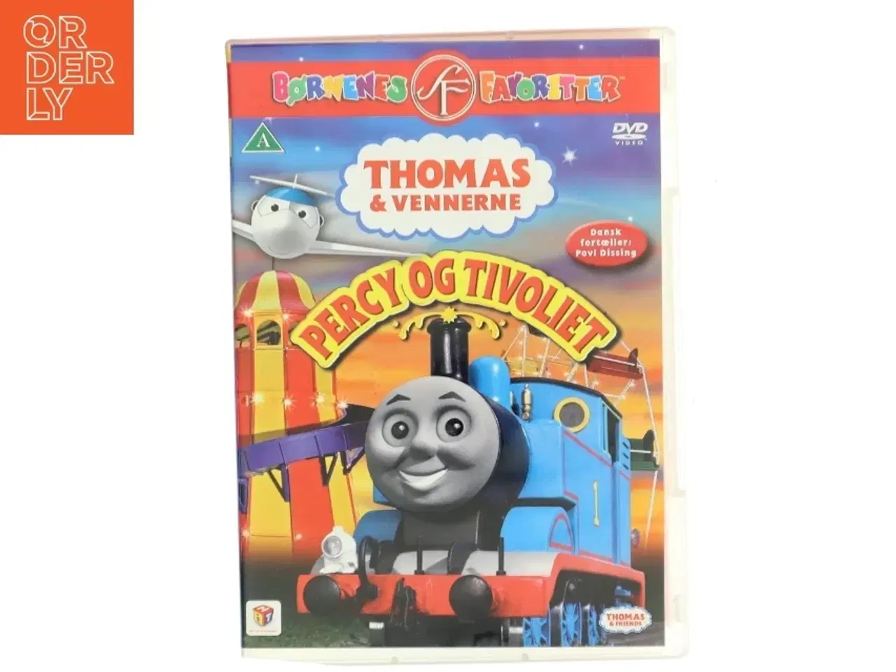 Billede 1 - Percy & Tivoliet med Dansk fortæller: Povl Dissing (DVD)