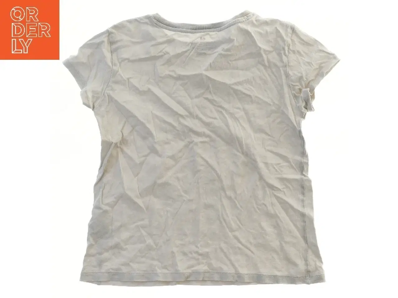 Billede 2 - Hvid T-shirt fra H&M (str. 134)