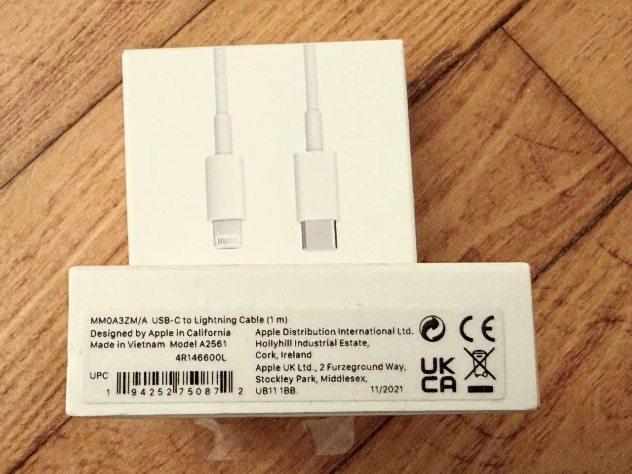 Billede 4 - 2stk uåbnet Apple USB-C til Lightning kabel 