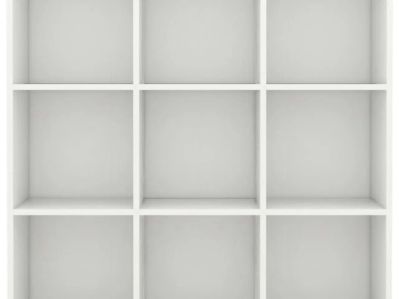 Billede 4 - Bogreol 98x30x98 cm spånplade hvid