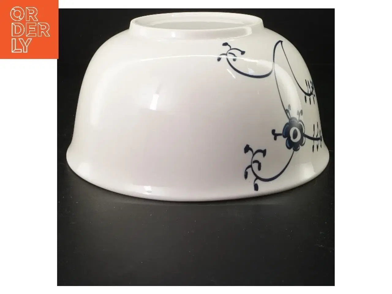 Billede 2 - Skål med dekoration (str. Ø 23 cm)