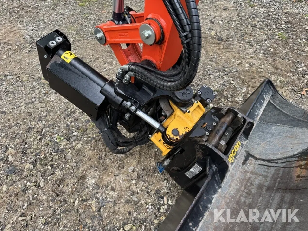 Billede 10 - Minigraver Kubota KX027-4 med rotortilt