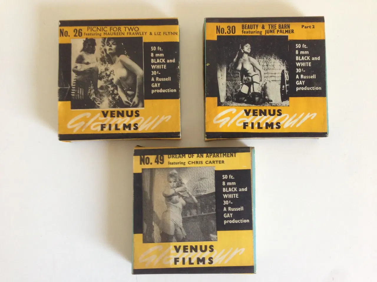 Billede 1 - smalfilm 8mm film vintage erotisk film
