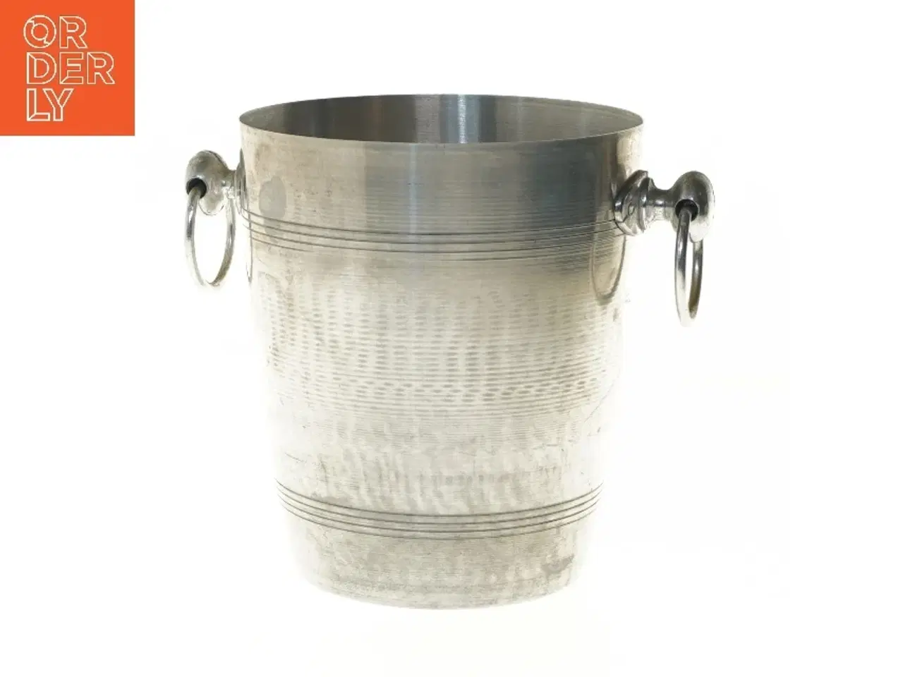 Billede 1 - Sølv is spand (str. Ø 19,5x22,5 cm)