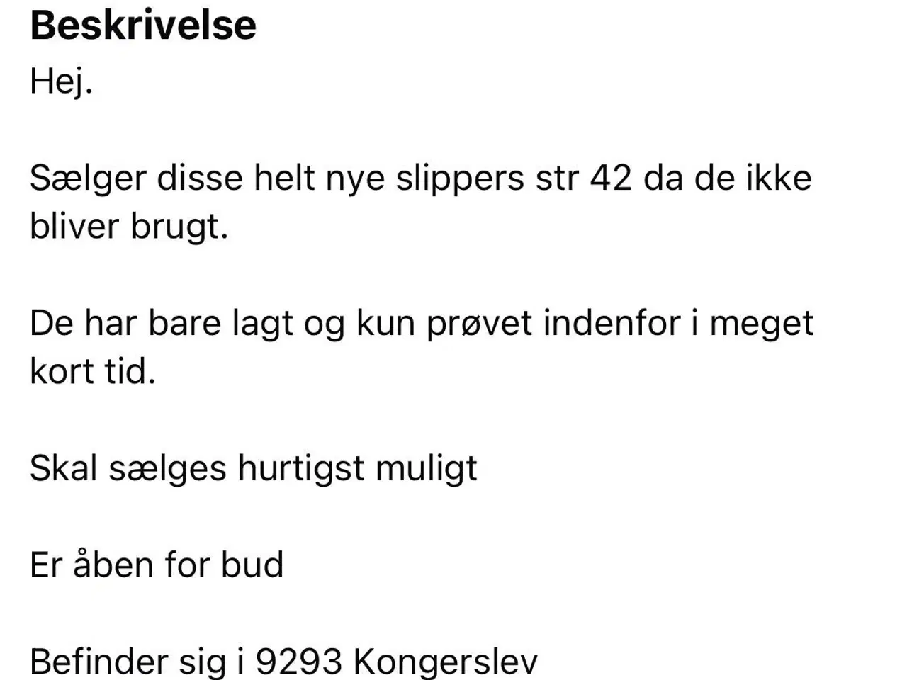 Billede 4 - Helt nye slippers str 42 sælges