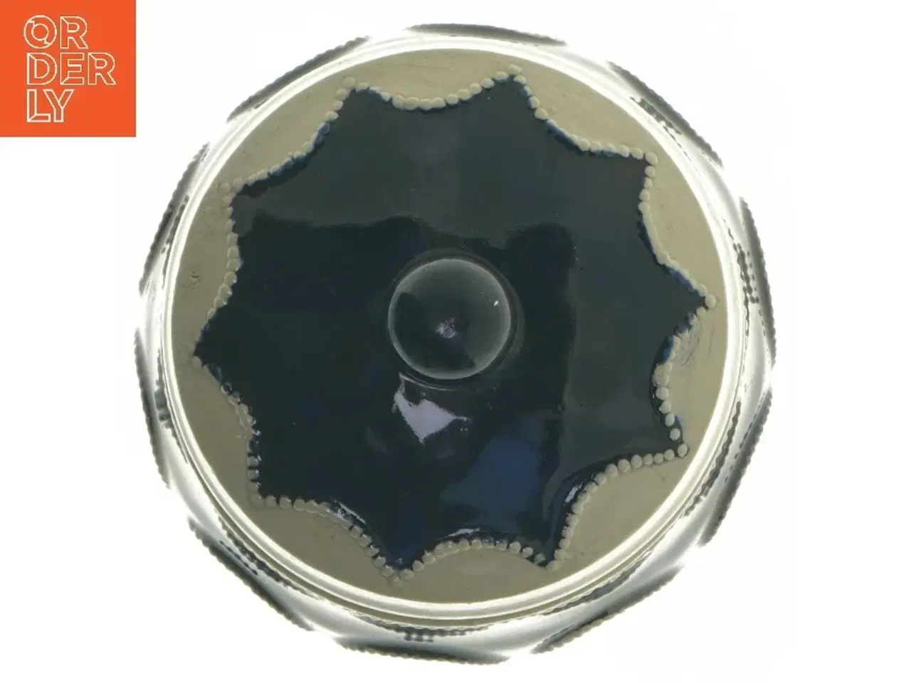 Billede 5 - Keramisk krukke med låg (str. 11x9 cm)