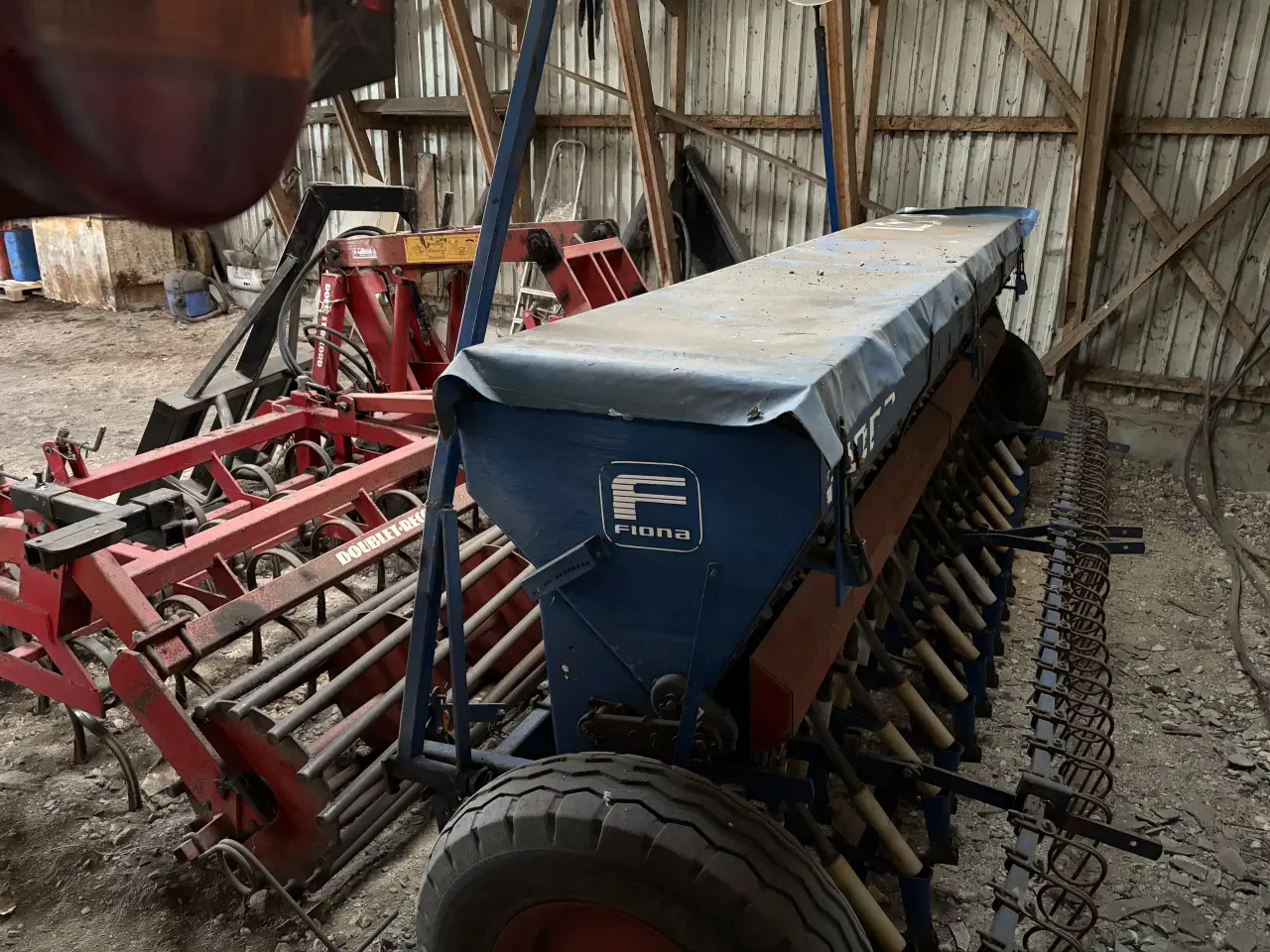 Billede 1 - Fiona såmaskine 4 meters med Kongskilde harve