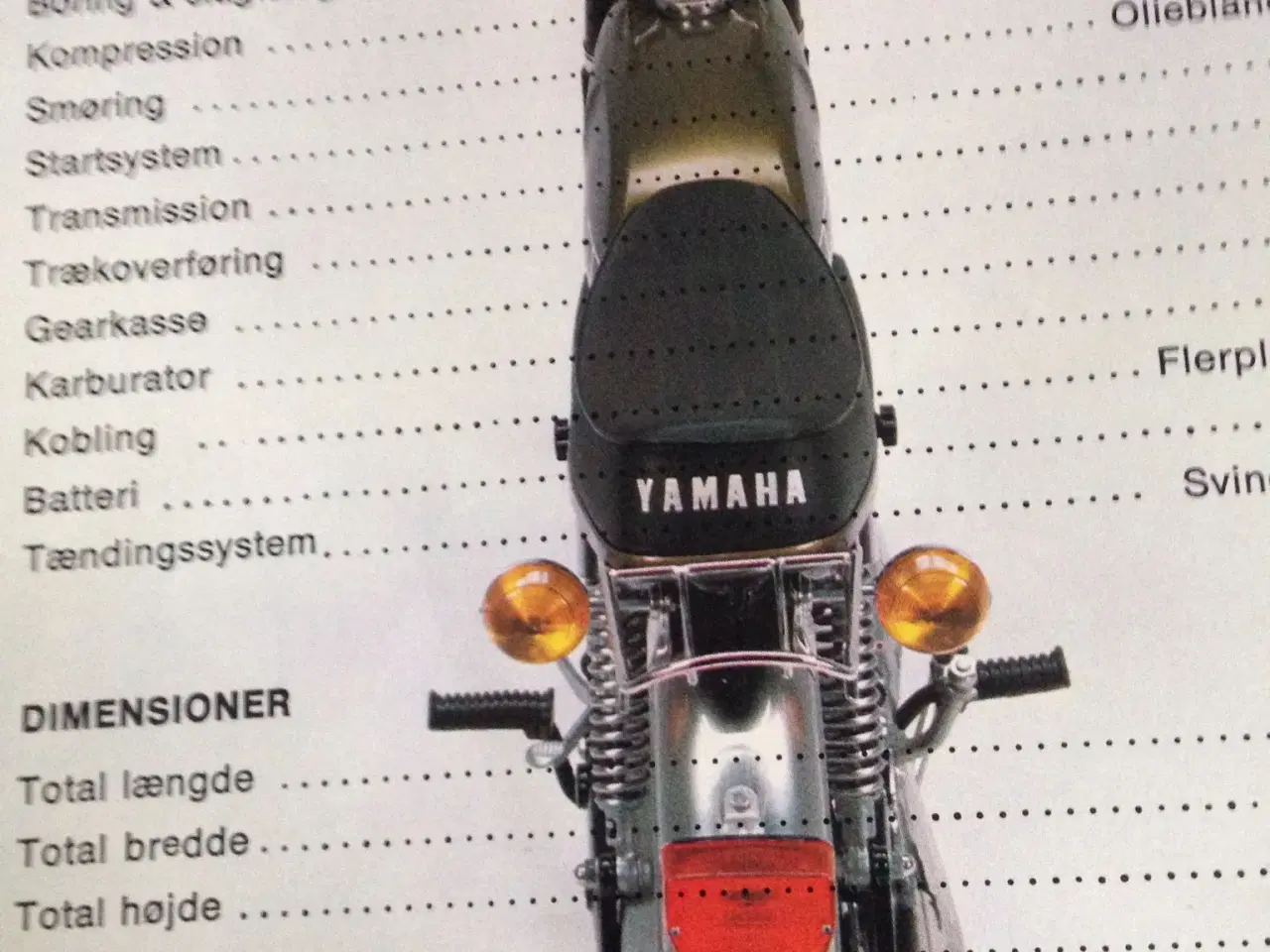 Billede 7 - Yamaha Fs1 salgsbrochure