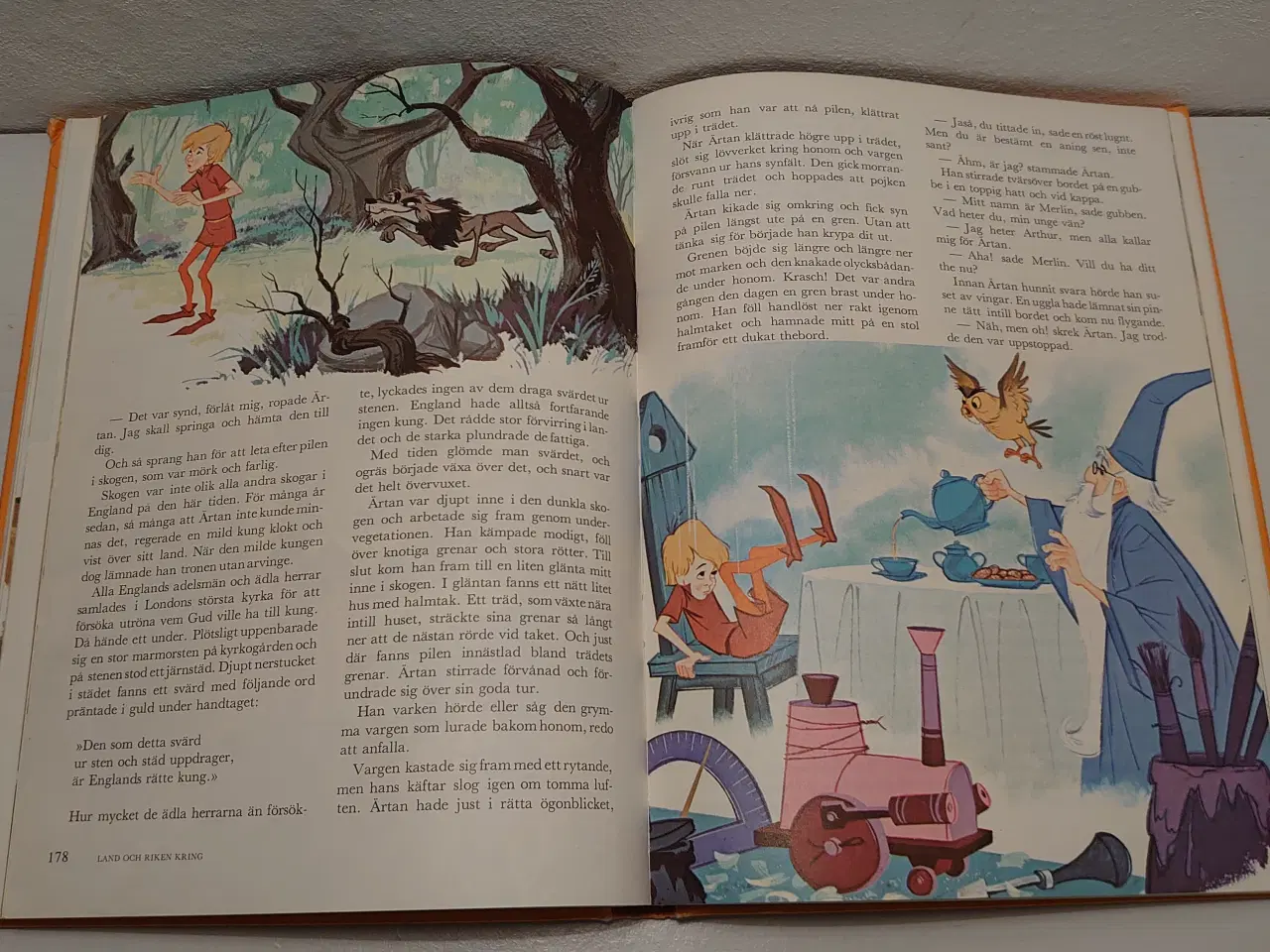 Billede 6 - 4stk Disneyland bøger fra 1969, Ca 256 s. Svenske