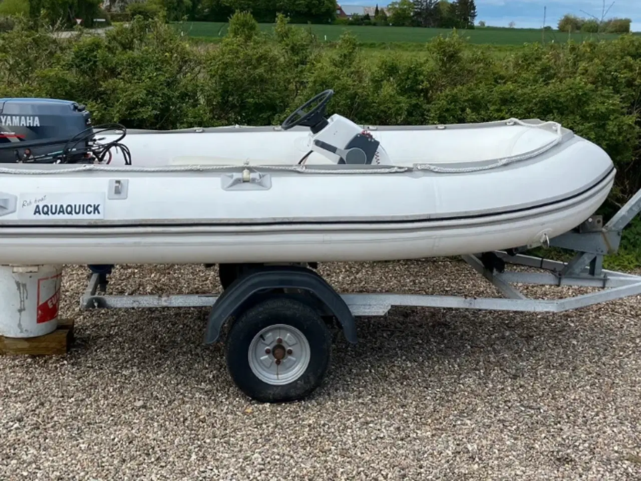 Billede 3 - Aquarib Jockey 330 – 10 fod RIB med Yamaha 25 hk m