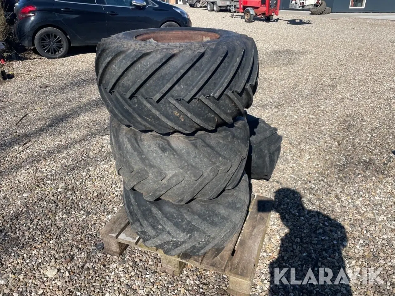 Billede 5 - Dæk til minilæsser BKT 26x12.00-12 4 styk