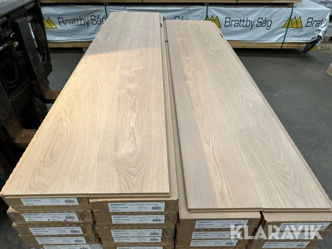 Billede 3 - Moland Oak Cork Plank French Cream 58,86m2