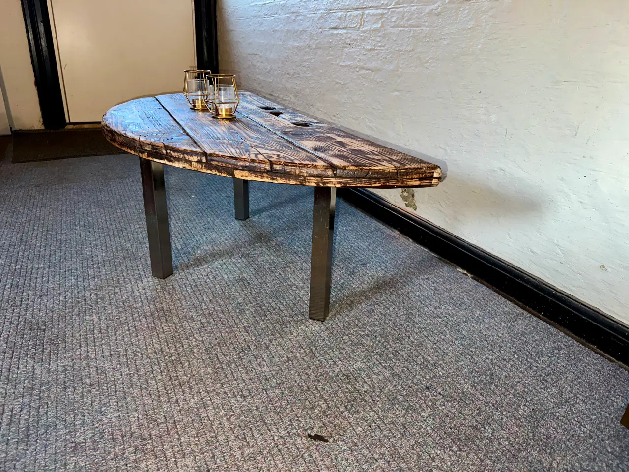 Billede 5 - Unikt sofabord lavet af gammel kabeltromle