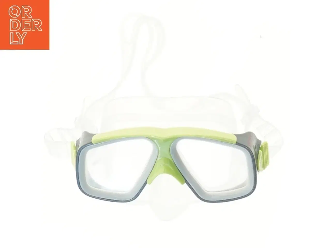 Billede 1 - Dykkerbriller med grøn kant (str. 20 cm)