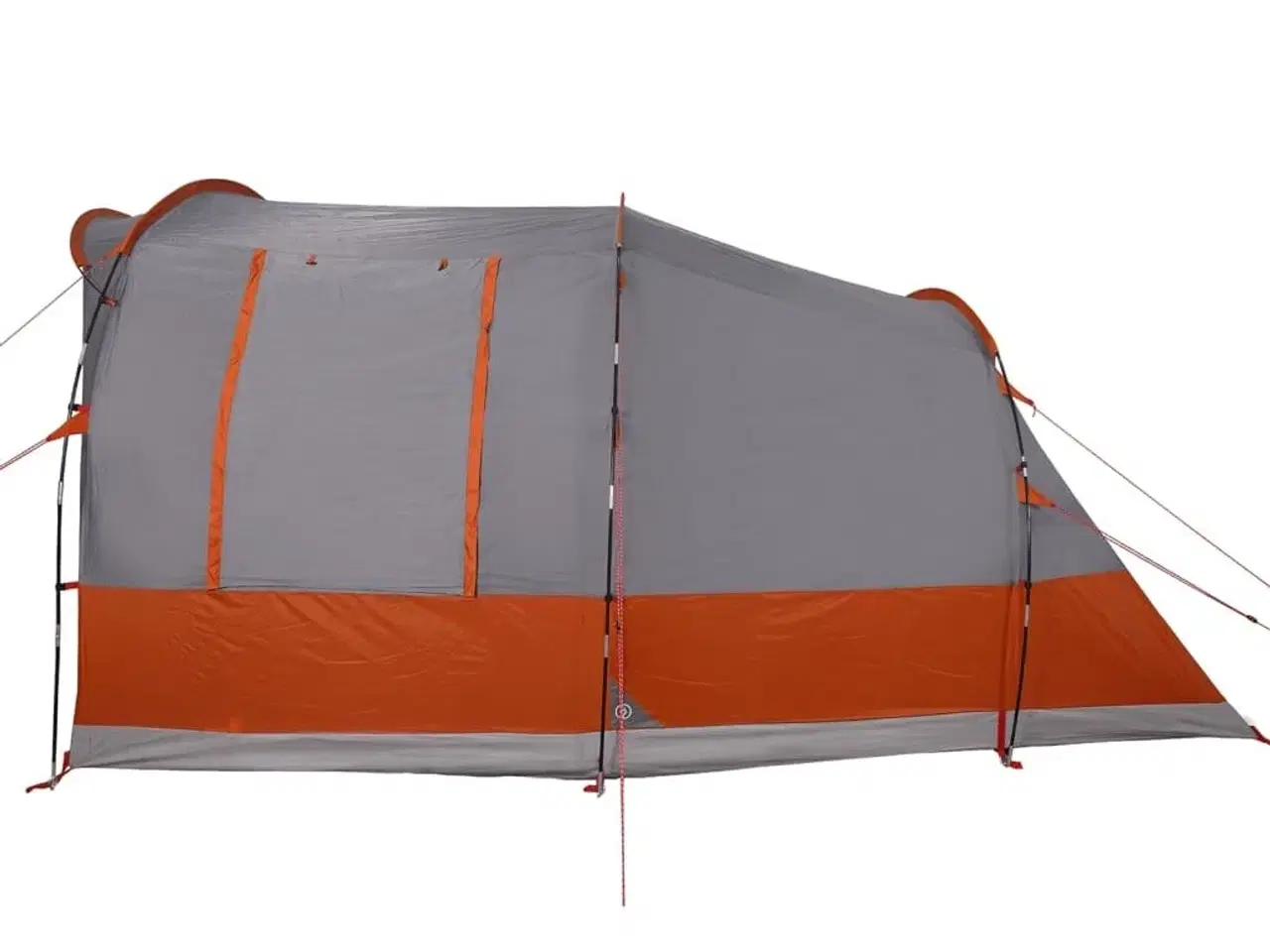 Billede 7 - 3-personers campingtelt vandafvisende grå og orange
