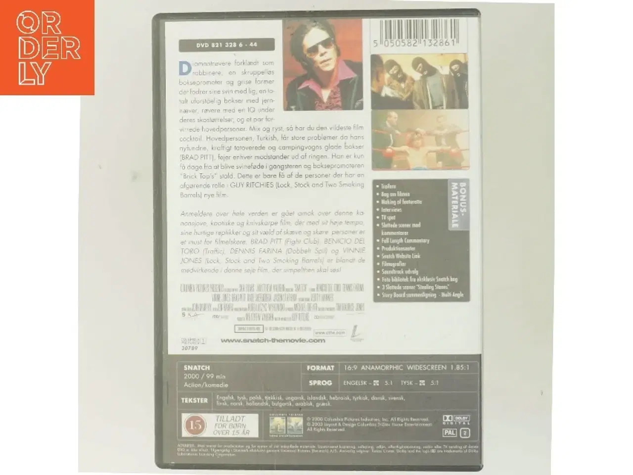 Billede 3 - Snatch med Brad Pitt (DVD)