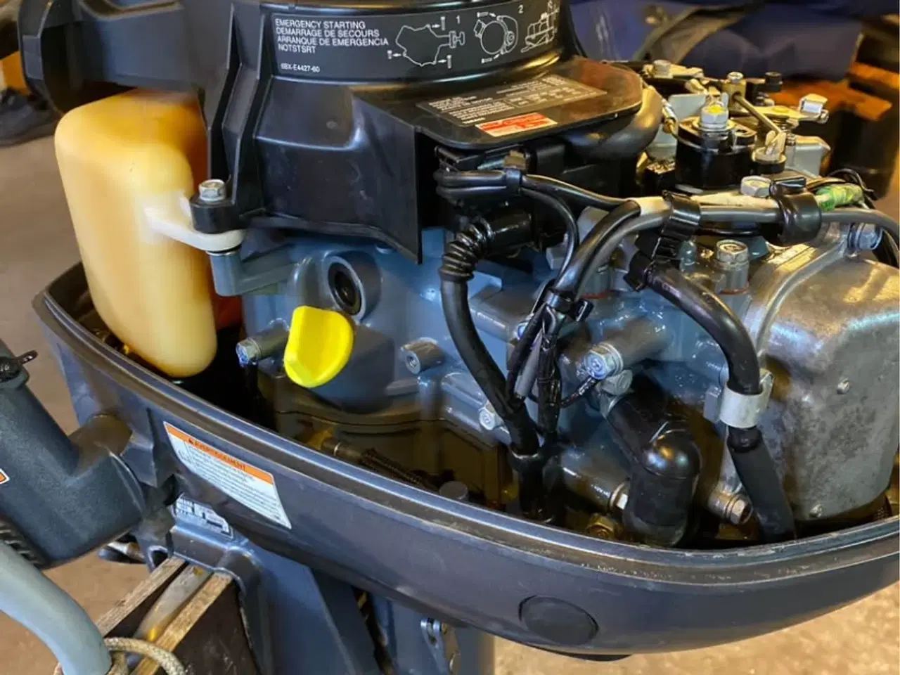 Billede 3 - Yamaha påhængsmotor 6 hk langt ben 