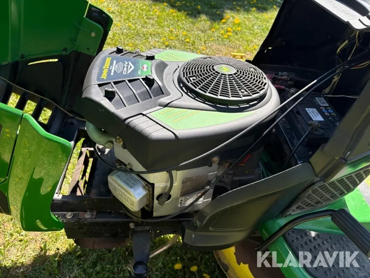 Billede 11 - Havetraktor John Deere 145B med opsamler