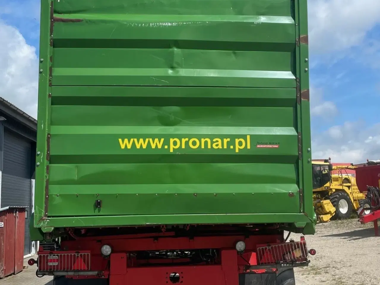 Billede 4 - Pronar T-400 store hjul og hydraulisk forsmæk